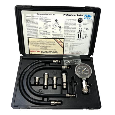 Kal Equip Professional Series Model 2505 Compression Test Kit